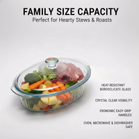 Pot en verre borosilicate de haute qualité, résistant à la chaleur, compatible micro-ondes et congélateur, durable, pour la cuisine