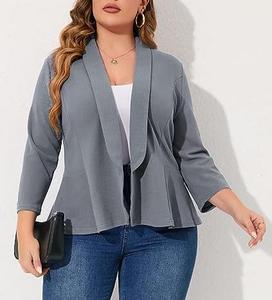 Conjuntos de traje de oficina ejecutiva de nuevo diseño Trajes de negocios Mujeres jóvenes Conjuntos de dos piezas Trajes de mujer Esmoquin - Product Image 2