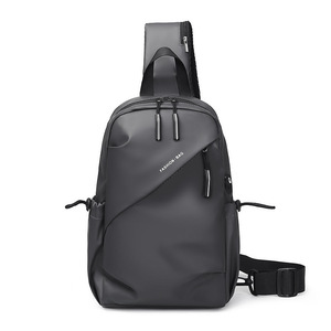 Bolso de moda para hombre, mochila tipo bandolera de gran capacidad, cierre de cremallera de nailon, uso diario, bolso cruzado para todas las estaciones - Product Image 2
