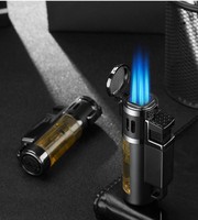 Butane Jet Cigar Torch, Lighters, Strong Flame Gun