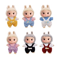 Ensemble de vêtements pour poupée de 17 cm, première et deuxième génération, émaillés, boîte mystère, vêtements suspendus, peluche, accessoires vestimentaires