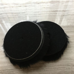 Tampon de polissage en <span class=keywords><strong>laine</strong></span> mérinos blanche de 5 pouces à prix de gros - Product Image 1