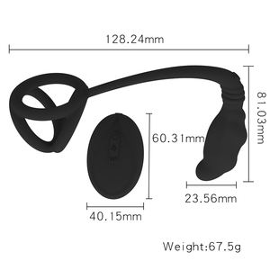 Alat Pijat Prostat Elektrik dengan Getaran Kuat untuk Stimulasi Uretra dan Prostat di Halaman Belakang - Product Image 3