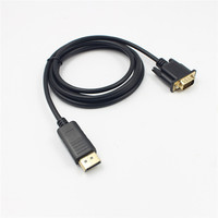 Cable DP a VGA de 1.8m 1080P Full HD: Adaptador Convertidor DisplayPort a VGA para Monitor de Computadora Industrial y Proyectos de Ingeniería