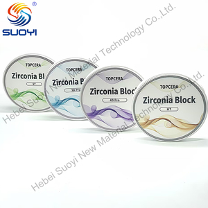 Caldo-vendita 3D Pro 98mm blocco di zirconio dentale blocco di zirconio laboratorio dentale blocchi di Zirconia materiali - Product Image 4