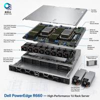 Serveur rack de calcul IA PowerEdge R660/R660xs en stock, origine Chine