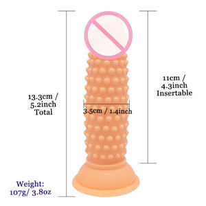 Leistungsstarker Saugnapf-Künstlicher Penis mit Realistischer G-Punkt-Stimulation für Frauen aus Silikonmaterial - Product Image 4