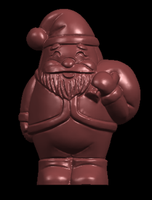 Machine à mouler et à tourner les œufs en chocolat multifonctionnelle entièrement automatique en acier inoxydable avec fonction de formation de Père Noël 220V Nouvelle