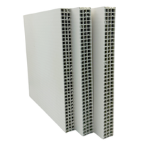 Panneaux de coffrage en plastique alvéolaire pour dalles de béton 1220x2440x18