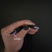 Forte qualité trois en un glisser trois données fil tressé 8 broches Micro USB Type C 3 en 1 câbles