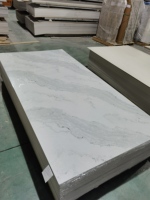 Panel Dinding PVC Marmer DEMAX Harga Pabrik Desain Baru 100% Bahan Virgin UV Board untuk Rumah, Hotel, Gedung Perkantoran