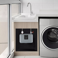 Chauffe-eau électrique instantané 220-240V 3500W, fin et mural, idéal pour les petits appartements et cuisines