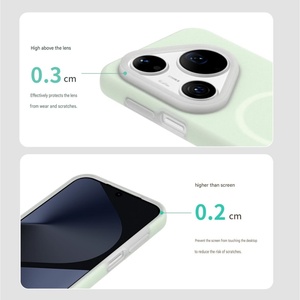 Funda Magnética de Silicona Líquida Mate Avanzada para HUAWEI P90 Pro Max P80 P70 Mate 80 ProMax Mate 60 Pro 50, Funda Protectora - Product Image 5