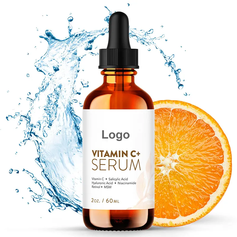 Groothandel Op Maat Hydraterende Vitamine Vc Kurkuma Gezicht Serum Whitening Resurfacing Huidverzorging Serum Voor Gezicht