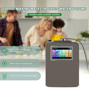 Penjernih Air Ekstrem EHM959 Terbaru, Di Atas Meja, dengan Pelat Titanium Berlapis Platinum 8-<span class=keywords><strong>PL</strong></span>, Bertenaga Listrik, untuk Air Alkali Rumah Tangga - Product Image 2