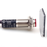 Sensor Infrarrojo Optoelectrónico TAIHE, Interruptor de Inducción de Reflexión Difusa Láser con Reflexión de Espejo, 20 Metros, 6-36V DC