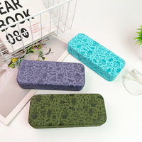 Vente chaude Design classique personnalisé coloré confortable et beau étui à lunettes rigide monture de lunettes optiques