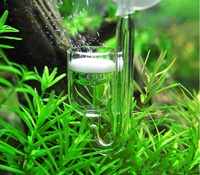 Ensemble de tubes en forme de U en verre d'aquarium écologique diffuseur de CO2 pour la vie aquatique d'engrais de plantes de poisson
