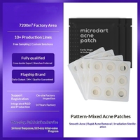 Patchs anti-acné microcristallins à micro-aiguilles, sur mesure, marque privée, pour tous types de peau, vente en gros
