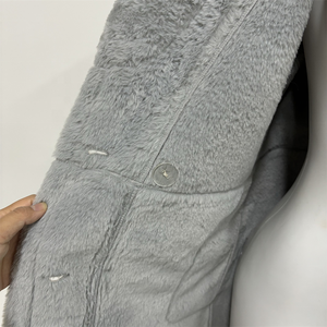 <span class=keywords><strong>Veste</strong></span> d'Hiver Femme Grande Taille, Manteau Chaud <span class=keywords><strong>en</strong></span> Velours Épais, Fausse Fourrure Longue, Parka Femme, Vestes à Double Boutonnage - Product Image 4