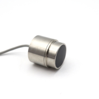 Transducteur ultrasonique sous-marin en acier inoxydable 304 Ultrans 25kHz, portée 200m, pour débitmètre et mesure de distance, certifié CE, à insérer