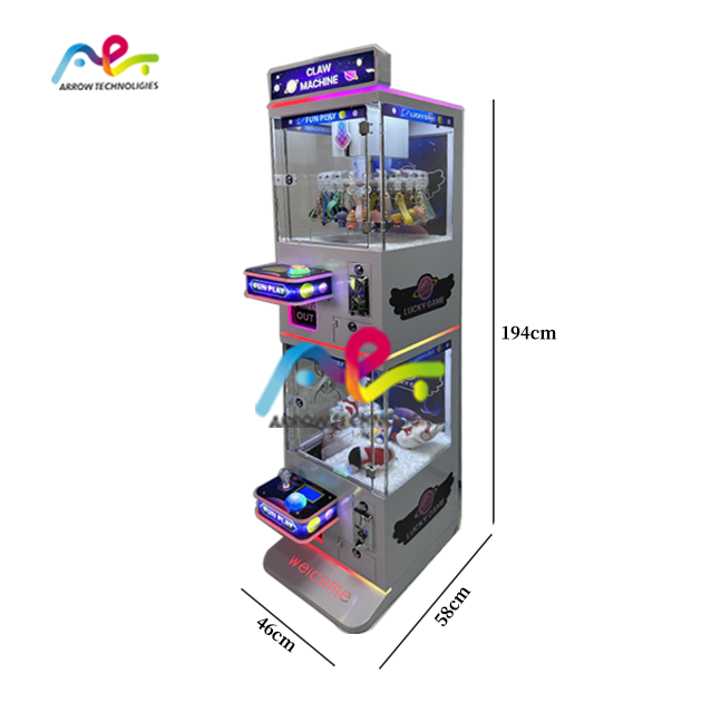 Factory Wholesale Claw Crane Machine for Coin Pusher Toy Claw Machine