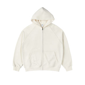 เสื้อฟลีซเนื้อแน่นใหม่ 100% ผ้าฝ้าย ระบายอากาศได้ดี สวมใส่สบาย อุ่น หนานุ่ม เป็นมิตรกับสิ่งแวดล้อม สำหรับฤดูหนาว มีซิป ซับในด้วยผ้าไหมพิมพ์ลาย สำหรับผู้ชาย - Product Image 6