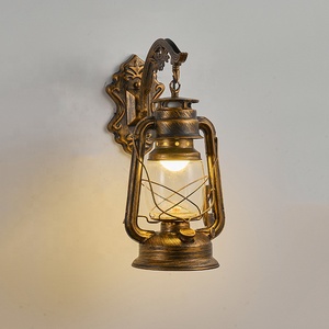 Lampade da Parete Americane Stile Vintage, Lampade a Cavallo Antiche, Illuminazione Decorativa per Patio e Corridoio - Product Image 2