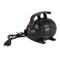 Pompe électrique pour matelas gonflables, matelas pneumatique, piscine, radeau, bateau, pompe électrique rapide, noir