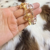 Bracelets minimalistes en argent plaqué 2026, bracelets élégants en cuivre de style western, parfaits pour les cadeaux équestres et du Nouvel An