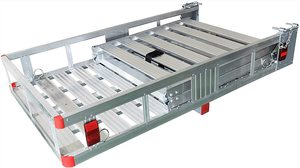 Rampas extragrandes para camioneta, con rampa plegable de 60 pulgadas, guía de engranaje, enganche de carga para vehículo - Product Image 3