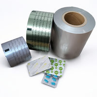 Feuille d'aluminium pharmaceutique thermoscellable pour emballage sous blister en PVC, barrière haute à l'humidité et à l'oxygène