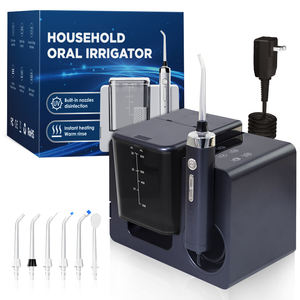 เครื่องฉีด<span class=keywords><strong>น้ำ</strong></span>ทำความสะอาดช่อง<span class=keywords><strong>ปาก</strong></span>แบบตั้งโต๊ะสำหรับใช้ในบ้าน พร้อมหัวฉีดปรับได้ 3 รูปแบบ และฟังก์ชั่นทำความร้อน - Product Image 2