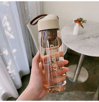 Personalizado de buena calidad portátil de gran capacidad deporte al aire libre 480ML 550ml botella de agua de plástico 550ml/650ml/750ml taza de negocios
