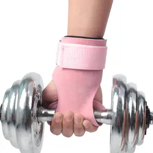 Biểu Tượng Tùy Chỉnh Có Thể Điều Chỉnh Trọng Lượng Nâng Nắm Cọ Bảo Vệ Da Móc Dây Đeo Cổ Tay Bọc Trọng Lượng Nâng Cho Deadlifts - Product Image 2