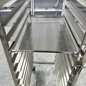 รถเข็นอาหารอลูมิเนียมอัลลอย20 30ชั้นสำหรับวางไส้กรอกและเนื้อสัตว์ - Product Image 3