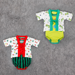 Conjunto de Ropa de 2 Piezas al por Mayor de Alibaba, Estilo Japonés, para Bebés Niñas y Niños - Product Image 5