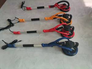 Ponçeuse à sec à poignée <span class=keywords><strong>girafe</strong></span> électrique DIY, auto-aspirante, 230V/110V, sans balais, avec sac à poussière, vitesse variable, grain extra grossier - Product Image 3