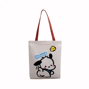 Impreso eco regalo promoción personalizada algodón comestibles bolsa de lona con logotipo algodón embalaje reutilizable bolsa de compras
