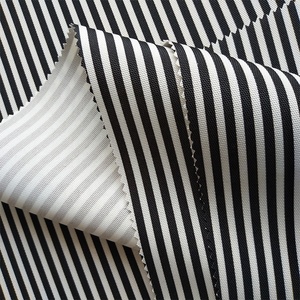 Tela oxford impermeable para silla de playa, tela de poliéster con estampado de rayas blancas y negras, 200gsm, 600d - Product Image 1