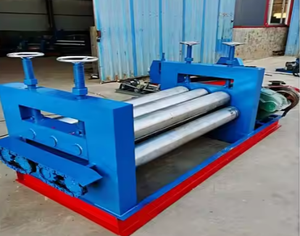 آلة تسوية الصفائح المعدنية الصغيرة الأوتوماتيكية، آلة تسطيح كهربائية بمحرك للصفائح، عالية الدقة، 220-380 فولت - Product Image 4