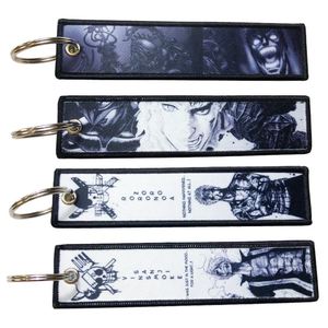 Porte-clés personnalisés brodés et imprimés sur mesure, étiquettes de vol, jet tags anime, vente en gros - Product Image 4