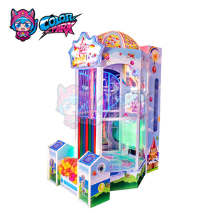Máquina de Carnaval Operada con Monedas, <span class=keywords><strong>Castillo</strong></span> Arcoíris, Máquina de Lotería de Bolas para Niños, Equipo de Máquina de Juego de Canje de Boletos de Arcade - Product Image 5