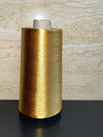 Fil à broder pour ordinateur 120D/2 2 brins en polyester et rayonne, avec garniture à franges et décoration en pompons