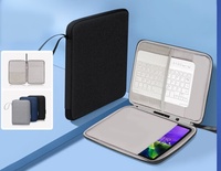 Étui universel pour tablette, sacoche pour ordinateur avec emplacement pour stylo, mallette d'affaires portable, housse pour iPad, pour Samsung, sac de rangement, porte-monnaie