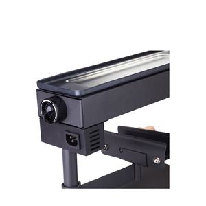 Fondoir à fromage à <span class=keywords><strong>raclette</strong></span> électrique commercial 600W Machine de fusion de mozzarella antiadhésive multifonction pour plat <span class=keywords><strong>suisse</strong></span> en fer métal - Product Image 4