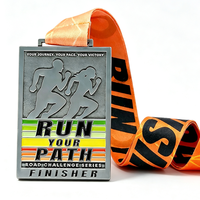 Medalla Personalizada para Eventos Deportivos, Maratón, Premio, Trofeo Metálico, Barato, Venta al Por Mayor, Directo de Fábrica, Pedido Directo, Regalo