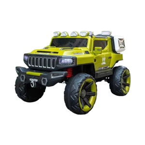 电动儿童骑乘车 12V 电池，带逼真家长遥控器，ABS 材料，男女通用，室内/室外玩耍，适合 3-8 岁 - Product Image 1