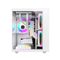 AntarcChill Wholesale Micro Atx Mid Tower Computer Desk Case Gaming Computer Casing Desktop Gaming Pc Case Cabinet