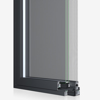 Ventana de Guillotina para Casa con Diseño Más Popular, Ahorro de Energía, Vidrio Bajo Emisivo, Tamaño Personalizado